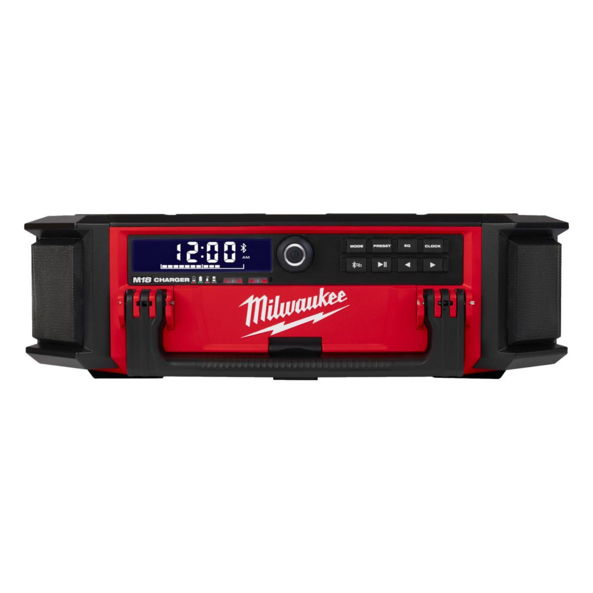 Arbeidsradio Milwaukee M18 PORCDAB+-0 m/lader Solo
