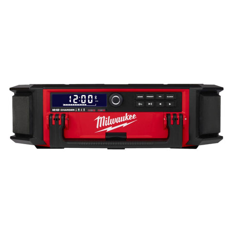 Arbeidsradio Milwaukee M18 PORCDAB+-0 m/lader Solo