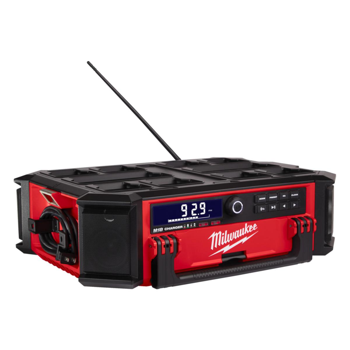 Arbeidsradio Milwaukee M18 PORCDAB+-0 m/lader Solo