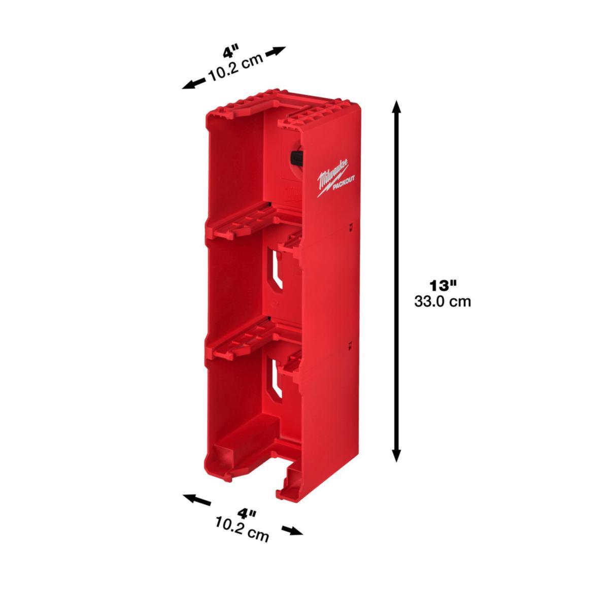 Batteriholder M18 Milwaukee Packout