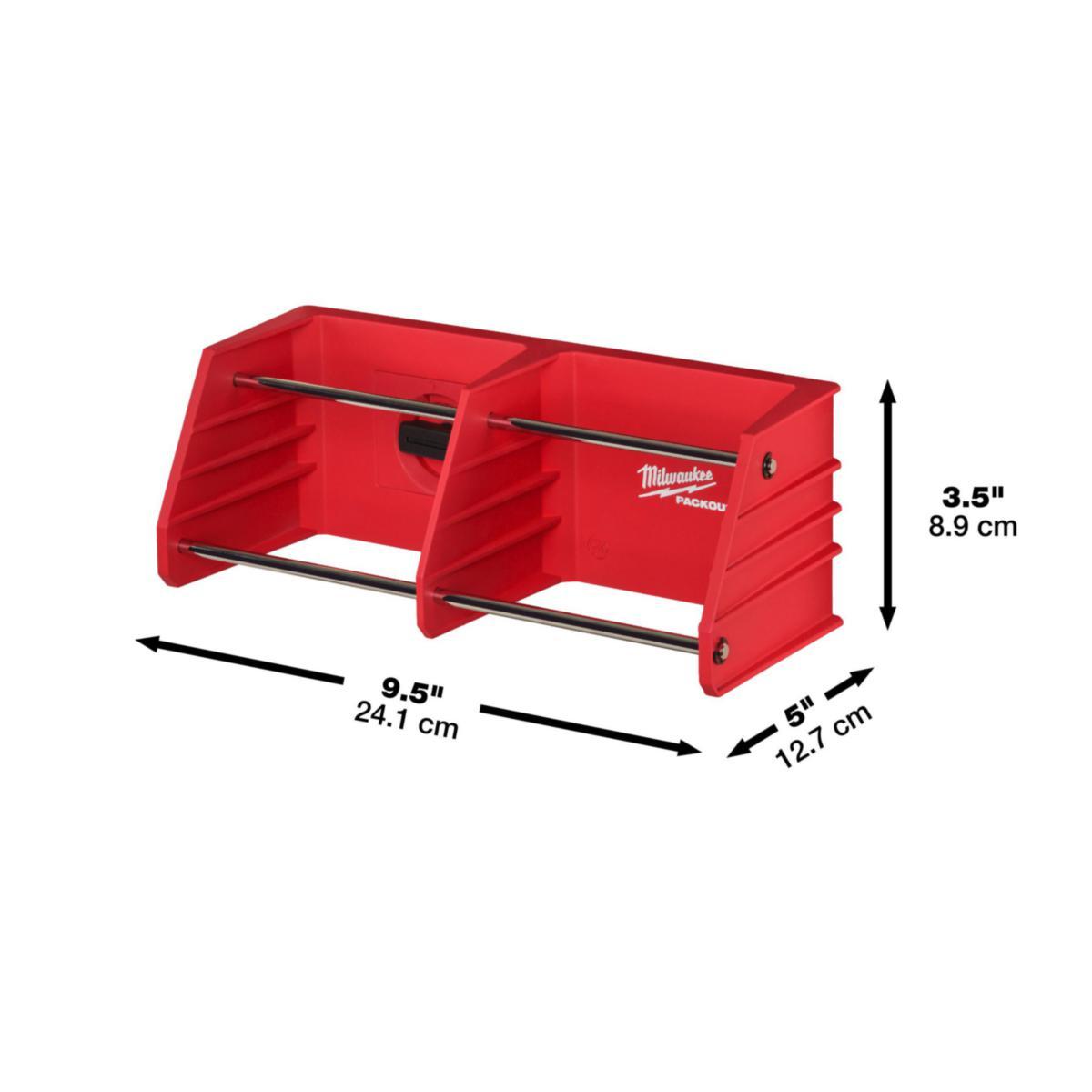 Rekke f/ tenger Milwaukee Packout