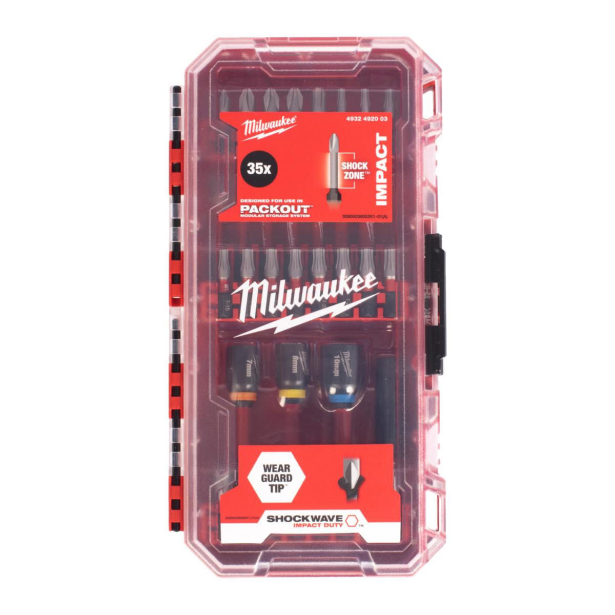 Bitssett Milwaukee Shockwave CD 35P