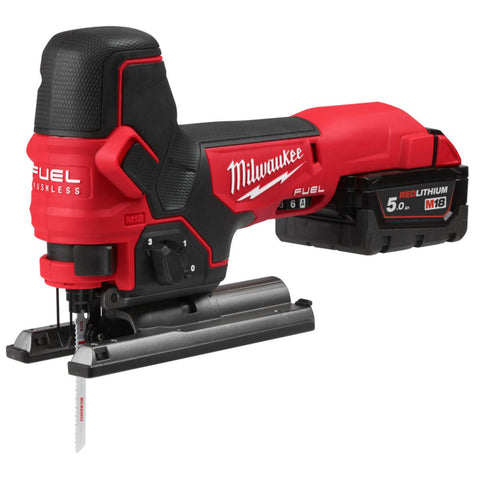 Stikksag M18 FBJS-502X Milwaukee 18V 2x5.0Ah