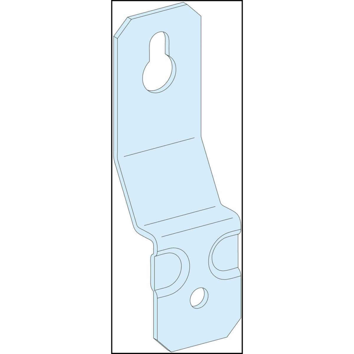 Veggfester for PrismaSeT G-4 stk - Schneider Electric