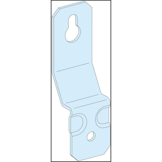 Veggfester for PrismaSeT G-4 stk - Schneider Electric