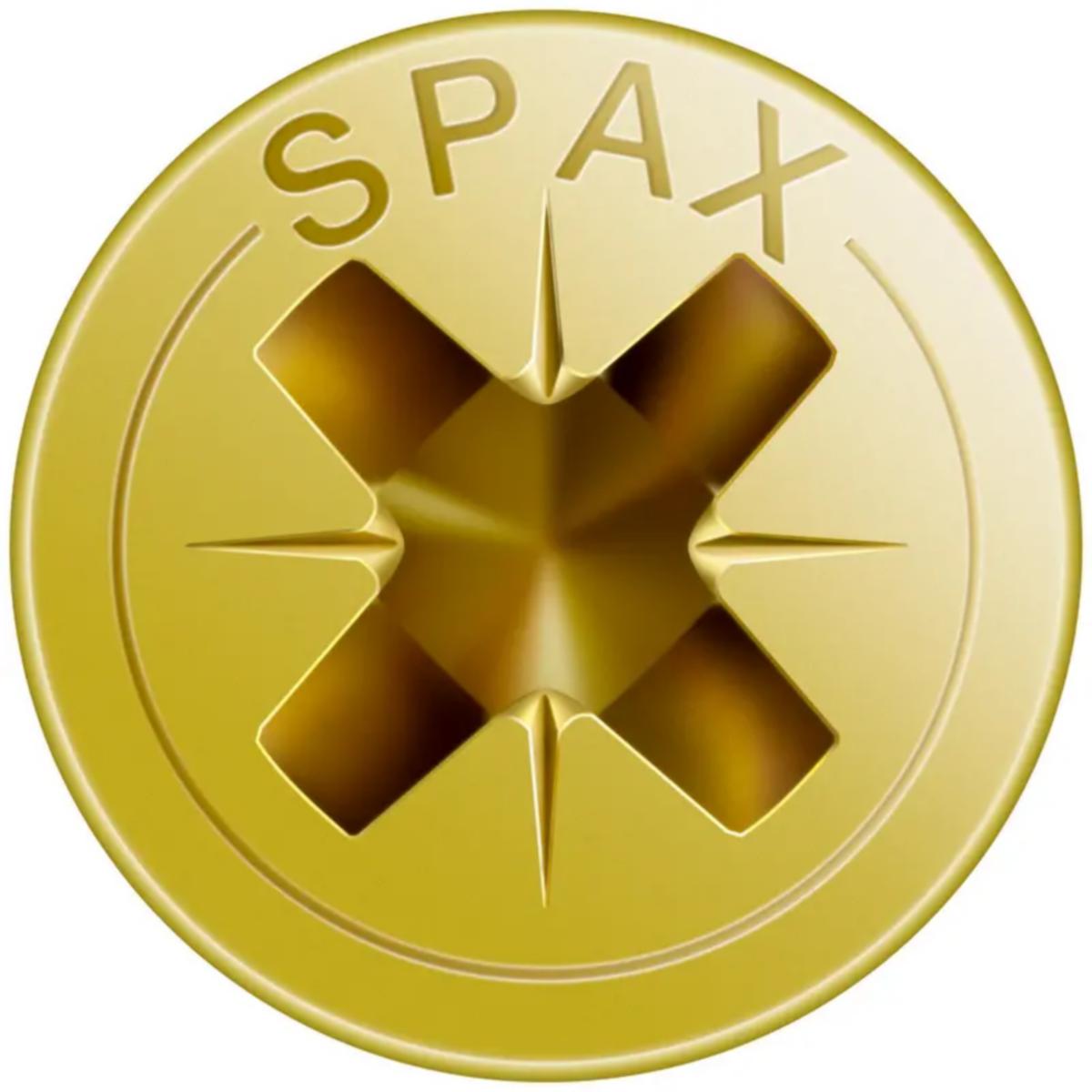 Treskrue TFX SPAX gulforsinket