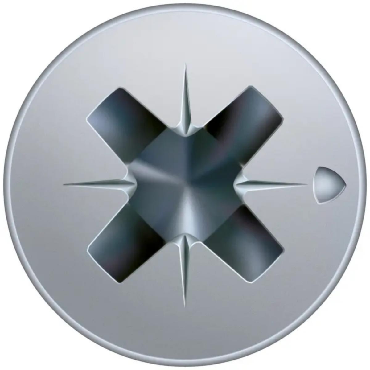 Treskrue TFX SPAX elforzinket