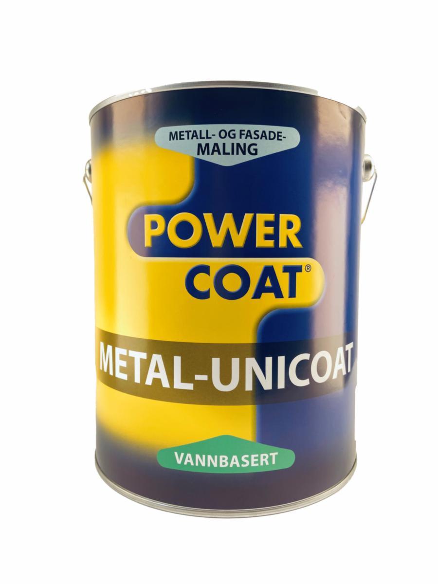 Maling Metal-Unicoat Power Coat vannbasert 5L - Power Coat®