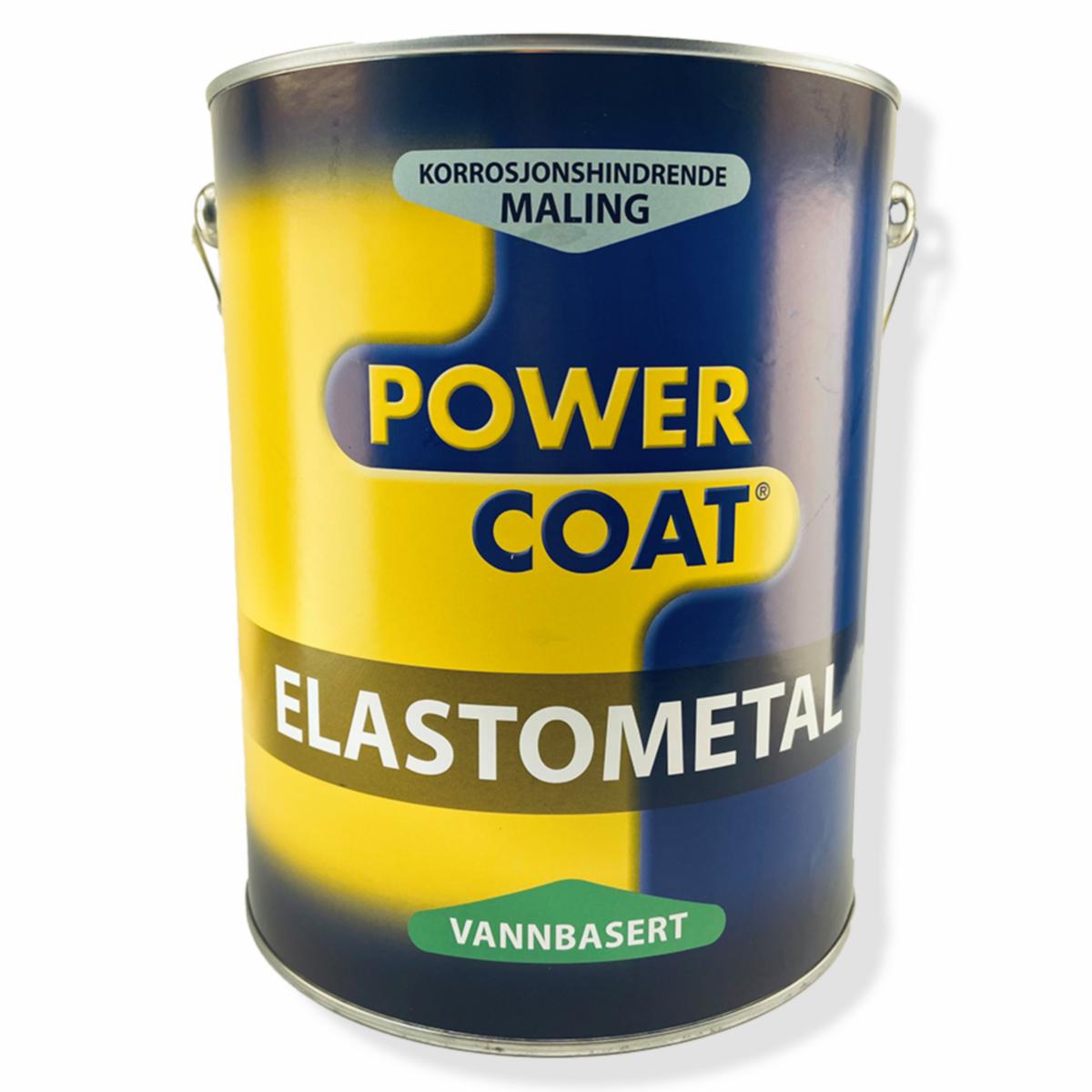 Maling ElastoMetal Power Coat vannbasert 5kg - Power Coat®