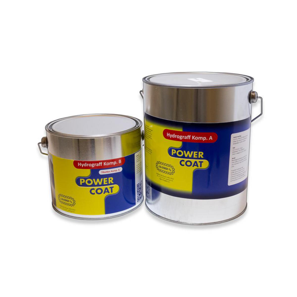 Maling HydroGraff 2-komp Power Coat vannbasert 5L - Power Coat®