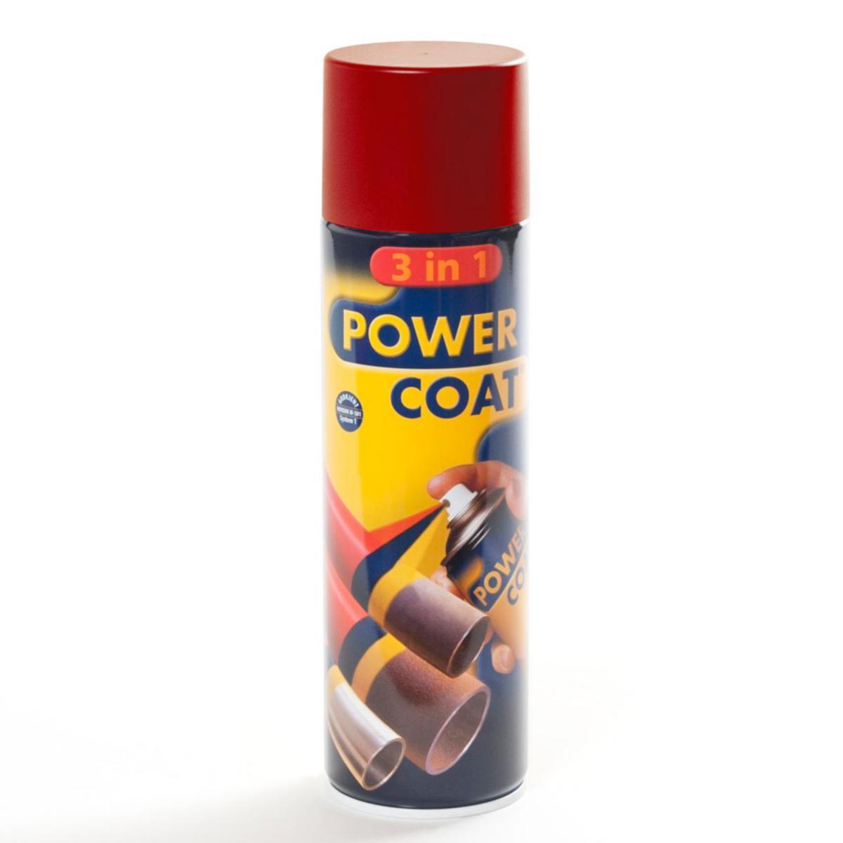 Rustbeskyttende Maling Power Coat 3 in 1 spray Semiglans - Power Coat®