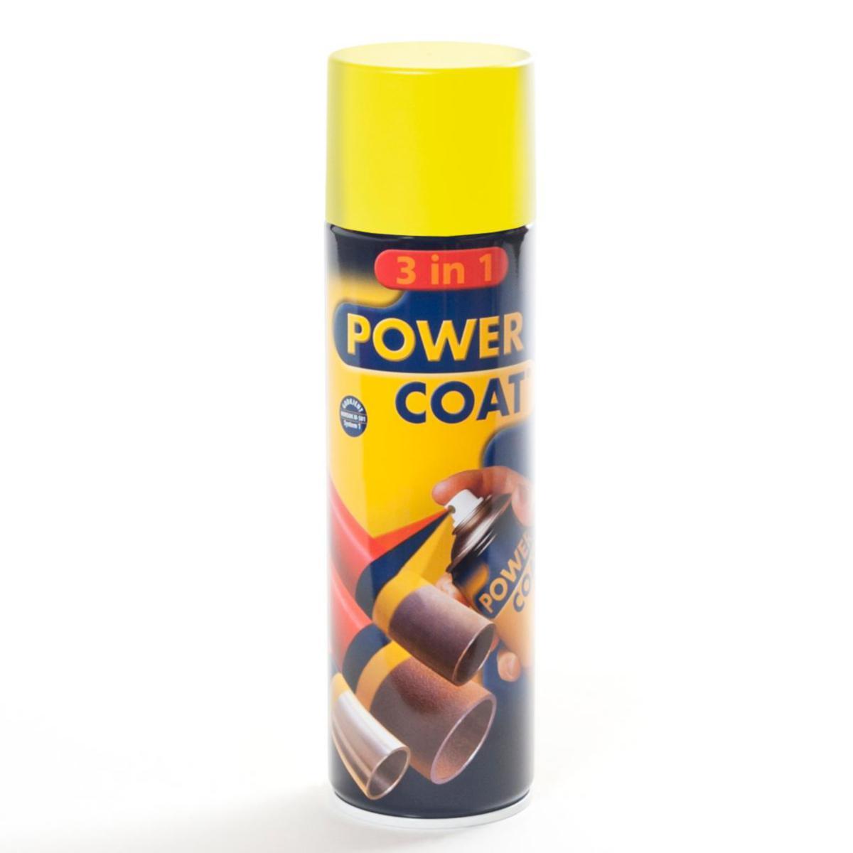 Rustbeskyttende Maling Power Coat 3 in 1 spray Semiglans - Power Coat®