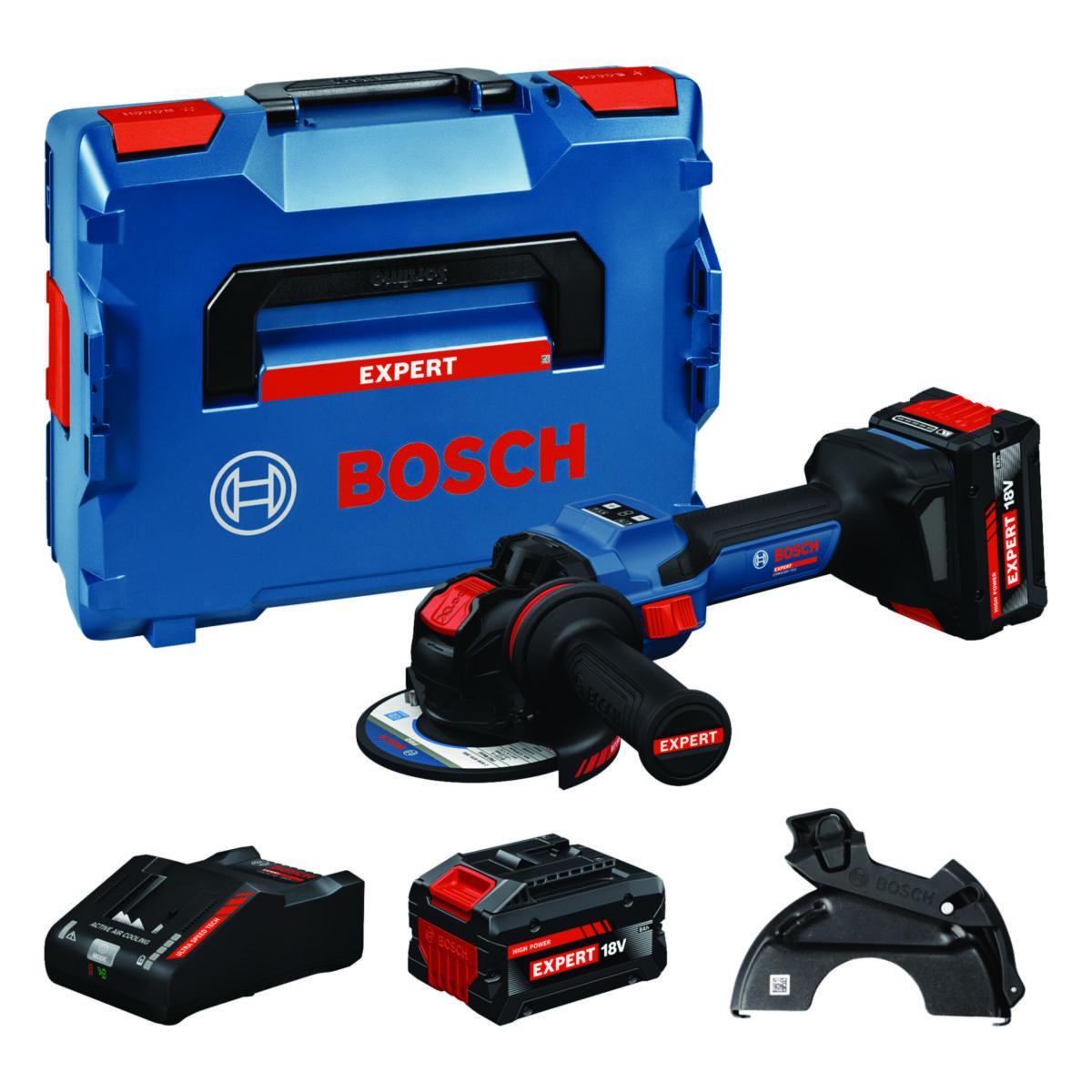 Vinkelsliper Bosch EXWX 18V 15S L-BOXX