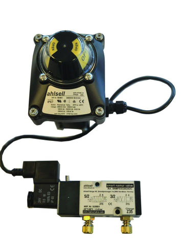 Endebryterboks m/magnetventil 230V SABS2M