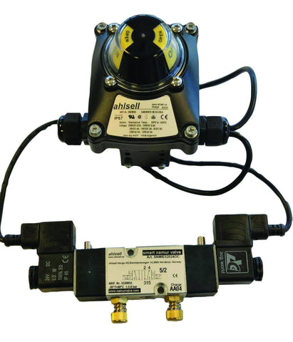 Endebryterboks m/magnetventil 230V SABS2M
