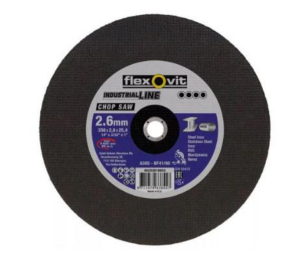 Kappeskive Industrial Line Flexovit type 41