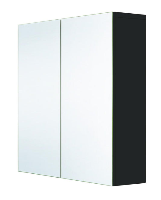 Speilskap Fovere matt svart, a-collection