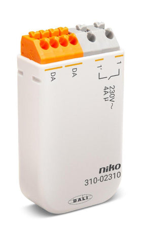 DALI-2 relémodul 4 A for innbygging og skjult montasje - Micro Matic