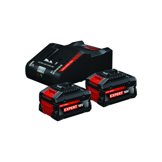 Startersett Bosch batteri Expert 18V 2x8.0Ah