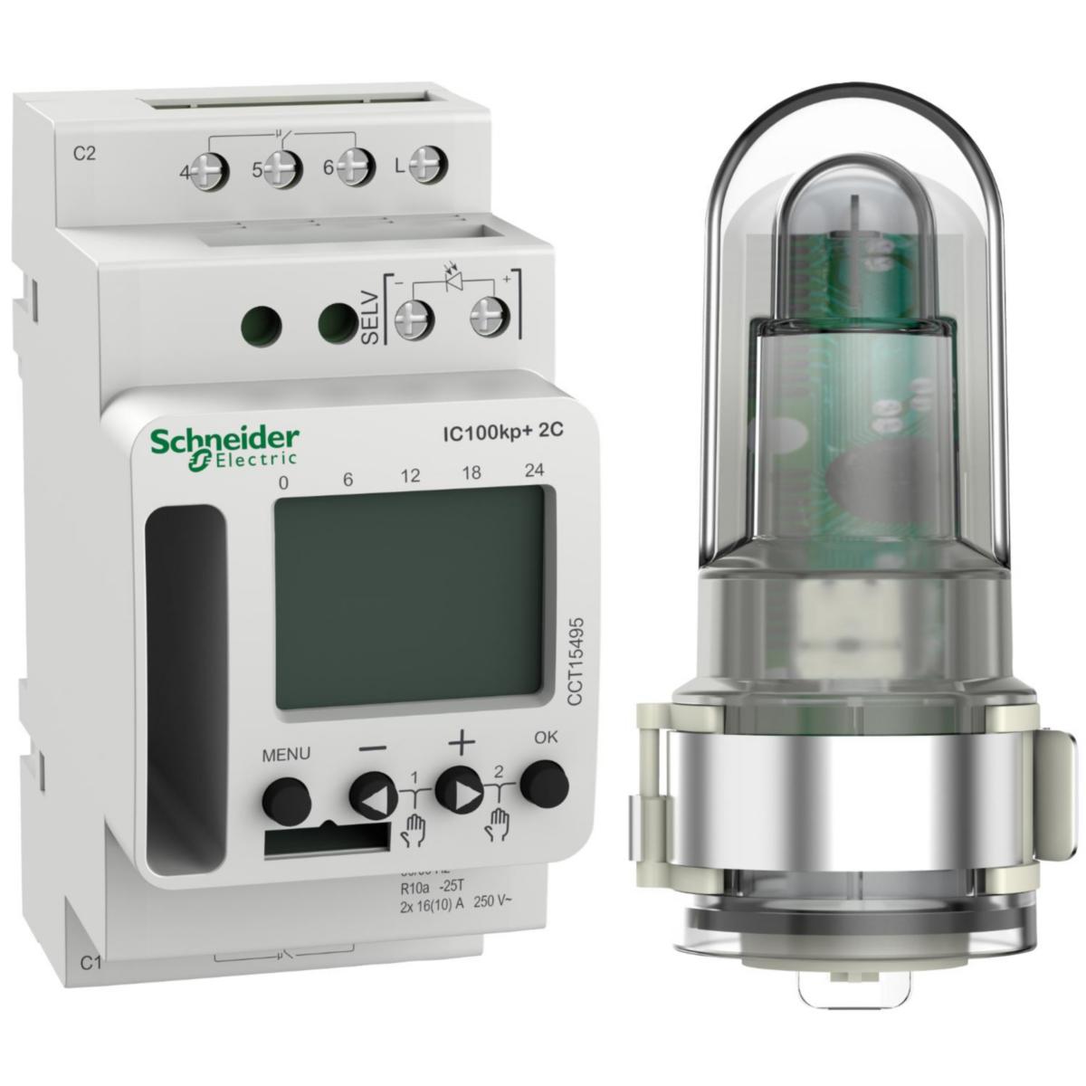 Skumringsrelè Schneider - 230