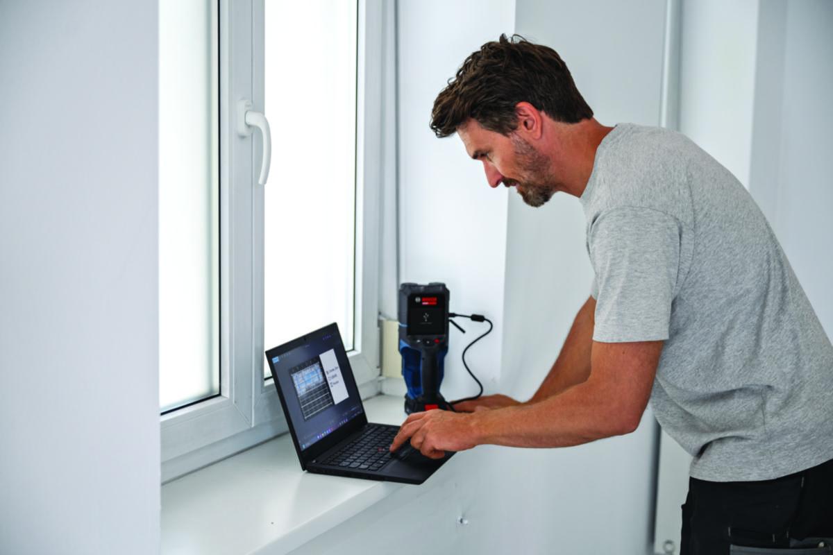 Veggscanner Bosch D-TECT18V-200-17C  L-BOXX