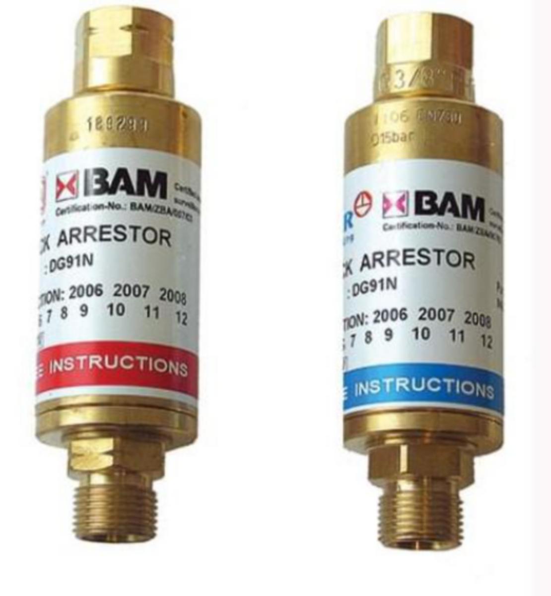 Retursperre Gg G3/8" RH OX Ibeda