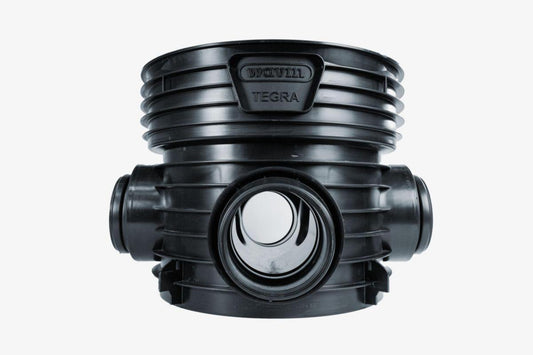 Inspeksjonskum T2, 600 kråkefot/dobbelgren Tegra - Wavin