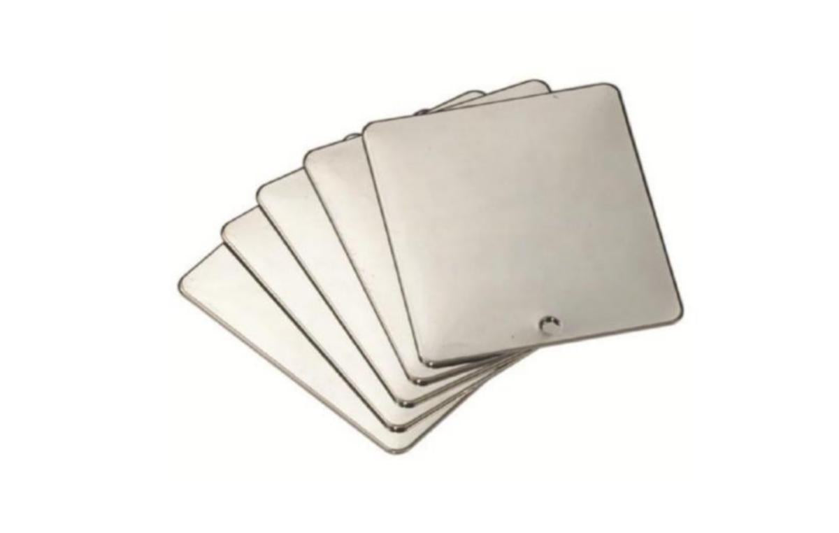 Sveisespeil erstatning stål 1.0x70x80mm Rinnert