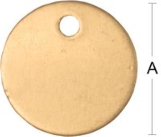 Nøkkelbrikke/Verktøybrikke Rund - a-collection