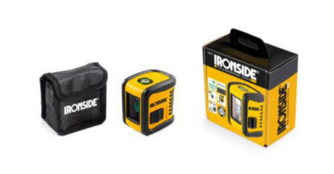 Krysslaser mini Ironside grønn