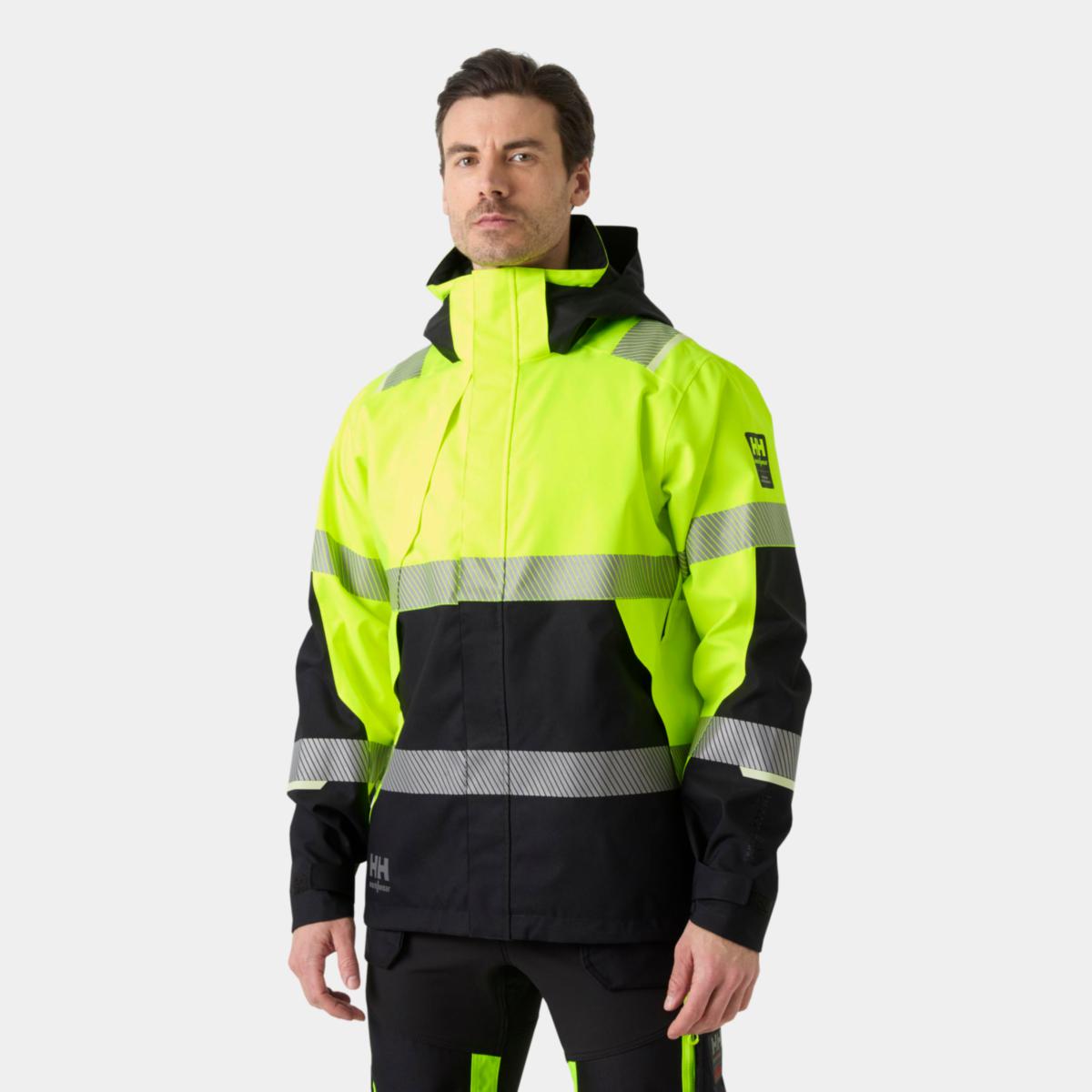 Skalljakke HH ICU 2.0 HiVis kl.2 – originalt produktfoto