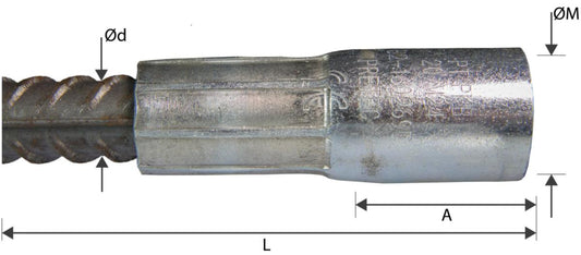 Armeringskobling hunn PSA