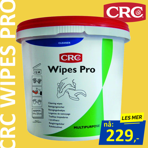 Rengjøringsserviett CRC Wipes PRO (12006 )
