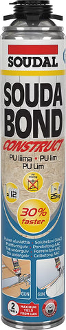 Sponplatelim Soudal Construct, 750ml (68222035)