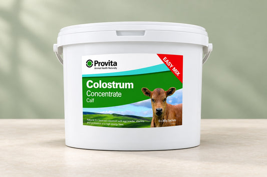Provita Colostrum Concentrate til kalv 6 × 300 g – produktillustrasjon