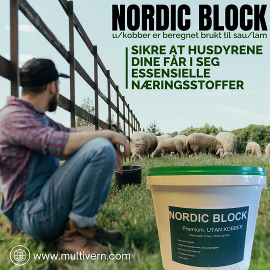 Nordic Block Premium Uten Kobber, 20kg