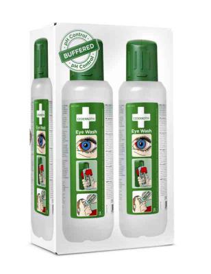 Øyeskylleflaske Cederroth 2X500ml 0,9% NK (314320)