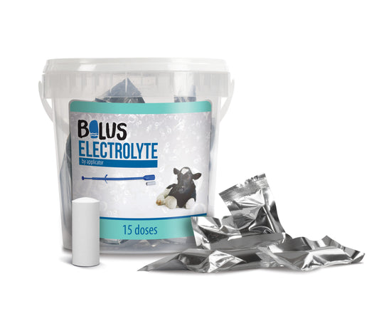 Elektrolytt bolus for kalver 15 stk