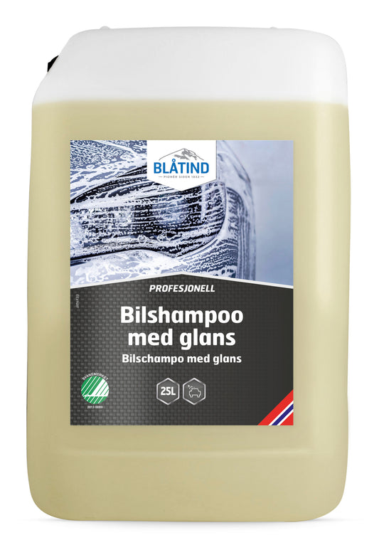 BLÅTIND PROFESJONELL BILSHAMPOO MED GLANS 25L (FF649)
