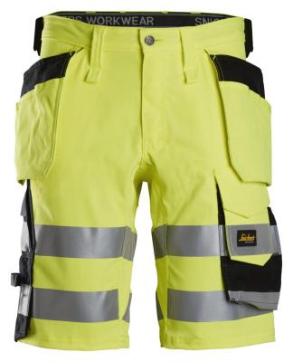 Håndverksshorts Snickers® 6135 HiVis kl.1 (863178)