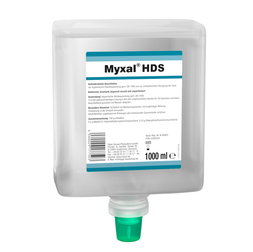 HÅNDDESINFISERING MYXAL 1 LTR FOR DISPENSER (13743006)