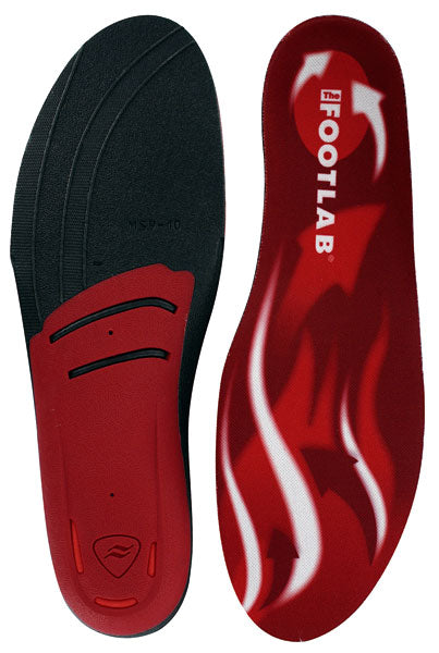 SÅLE FOOTLAB LOW ARCH RØD LAV TIL NØYTRAL ARCH (05823)