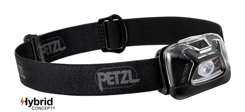 PETZL TACTIKKA HODELYKT SORT 300 LUM (E093HA00)