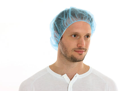 HÅRNETT LYS BLÅ ONE SIZE, 100 STK (017055050)