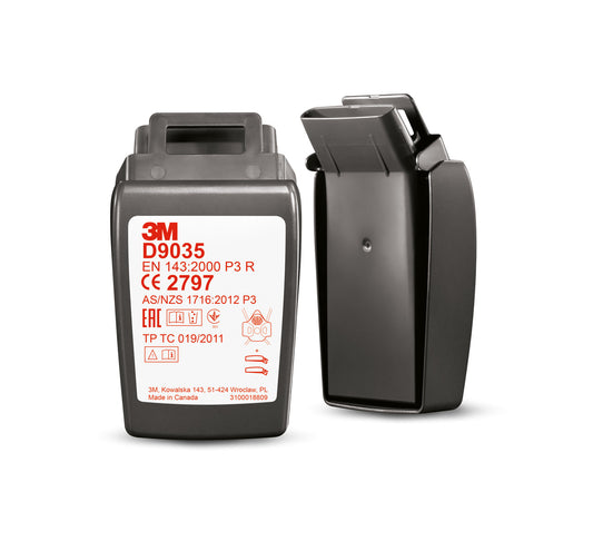 3M SECURE CLICK HARD CASE P3 R PARTIKKELFILTER TIL HF-800, PAR (HF8D9035)