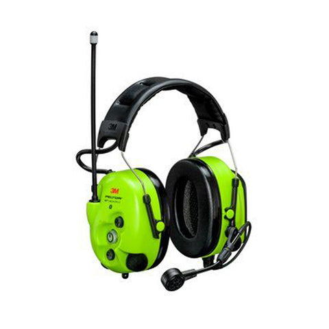 3M PELTOR WS LITECOM PRO III GB HEADSET HODEBØYLE HI-VIZ (MT73H7A4D10EUGB