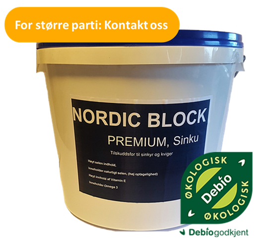 NORDIC BLOCK PREMIUM SINKU, 20KG